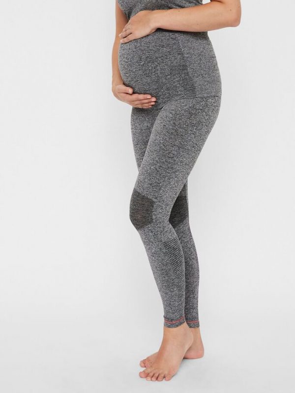 Mamalicious Maternity Active Grey leggings